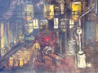 La raffineria, 1966 - A quattro mani con il padre Pietro